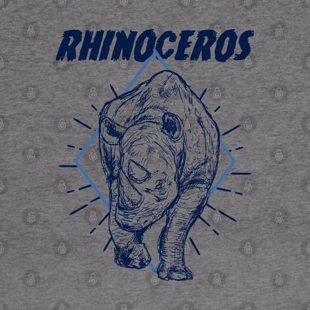 Rhinoceros by randomxawesome